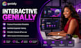 design interactive genially presentation xperiencify powerpoint design expert