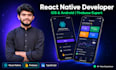 develop react native firebase app for android ios