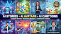 make ai videos and custom stories