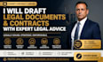 draft legal documents and contracts with expert legal advice