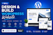 design and develop a professional wordpress website and blog