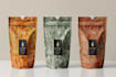 create modern product packaging design with dieline