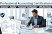 prepare accounting certificates and financial attestations