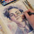 custom soft pastel portraits personalized hand drawn artwork