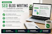 write SEO blog articles and website content