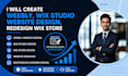 create weebly, wix studio website design, redesign wix store
