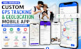 develop a custom gps tracking and geolocation mobile app with advanced features