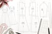 do sewing pattern design and pattern grading with pattern editing