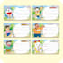 design cute and professional school subject stickers for students