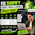 fix shopify bug and errors in your store within 24 hours, shopify liquid code