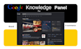 create a standard google knowledgepanel for brand and e commerce store