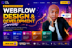 design and develop a custom webflow website