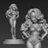 convert 2d, 3d figure sculpt 3d figurine miniature 3d toys stl file 3d printing