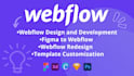 design or develop webflow website, figma to webflow, webflow landing page