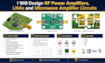 design rf power amplifiers, lnas and microwave amplifier circuits