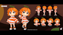 create custom 3d stylized character and rigging