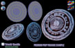 3d model and texture props