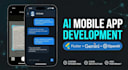 do ai app development, build custom mobile app in flutter