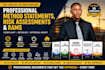 create professional method statements and risk assessments
