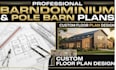 draft professional barndominium house and pole barn plans