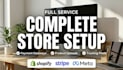 build a fast and custom shopify e commerce store