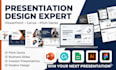 design powerpoint presentations, canva pitch decks, business slides