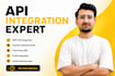 integrate rest apis, payment gateways, and third party services