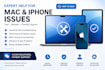 help troubleshoot macbook and iphone issues
