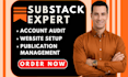 substack account setup manage substack newsletter substack newsletter design