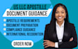 guide your US llc apostille and international document process