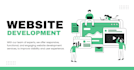 create a responsive website using HTML, CSS, and javascript