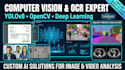 build computer vision, deep learning, opencv, ocr, yolov8, image segmentation