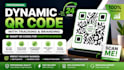 create a dynamic qr code with tracking and print ready files within 24 hours