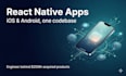 do mobile app development with react native for ios and android