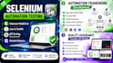 automate web testing using selenium java and testng and API
