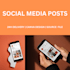 design eye catching socialmedia posts for instagram facebook