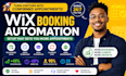 setup wix booking, appointment scheduling, automation and calendar integration