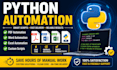 build python automation tools for PDF, word and excel tasks
