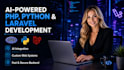 develop web apps in PHP, laravel or python