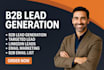 do b2b lead generation, linkedin leads, targeted lead gen