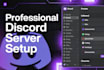 design a gaming discord server