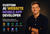 do ai saas app ai agent ai website and ai chatbot
