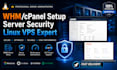 install, configure and secure whm cpanel server