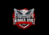 do pleasant lovely eagle and drone logo in my style