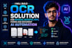 build ocr solution for invoices receipts pdfs forms and document ai automation