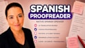 proofread and edit your spanish text