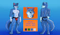 draw fursuit ref sheet, fursona