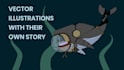 create custom conceptual vector illustrations