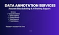 do accurate data annotation and ai training tasks