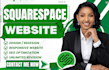 do squarespace website design squarespace website redesign website development